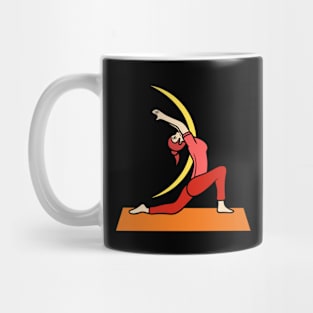 Yoga pose - moon Mug